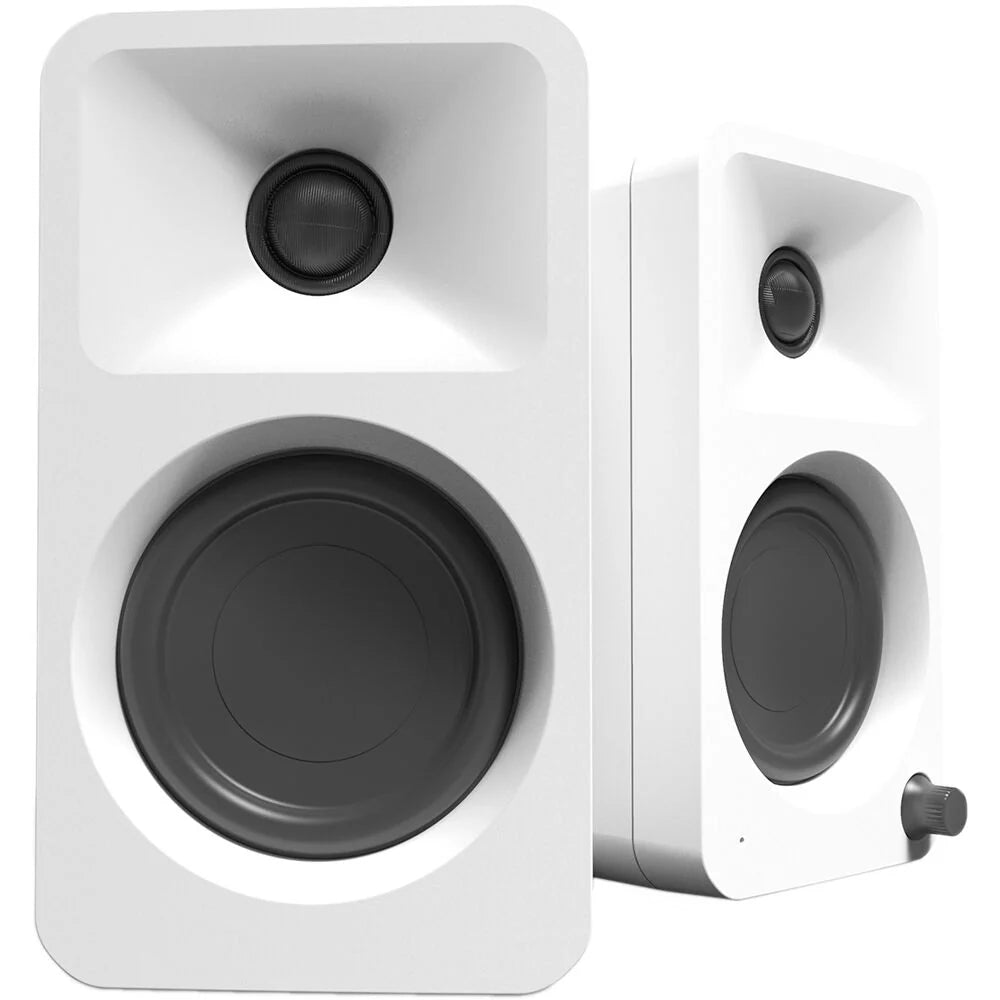 Kanto Audio Ora desktop speakers, in black