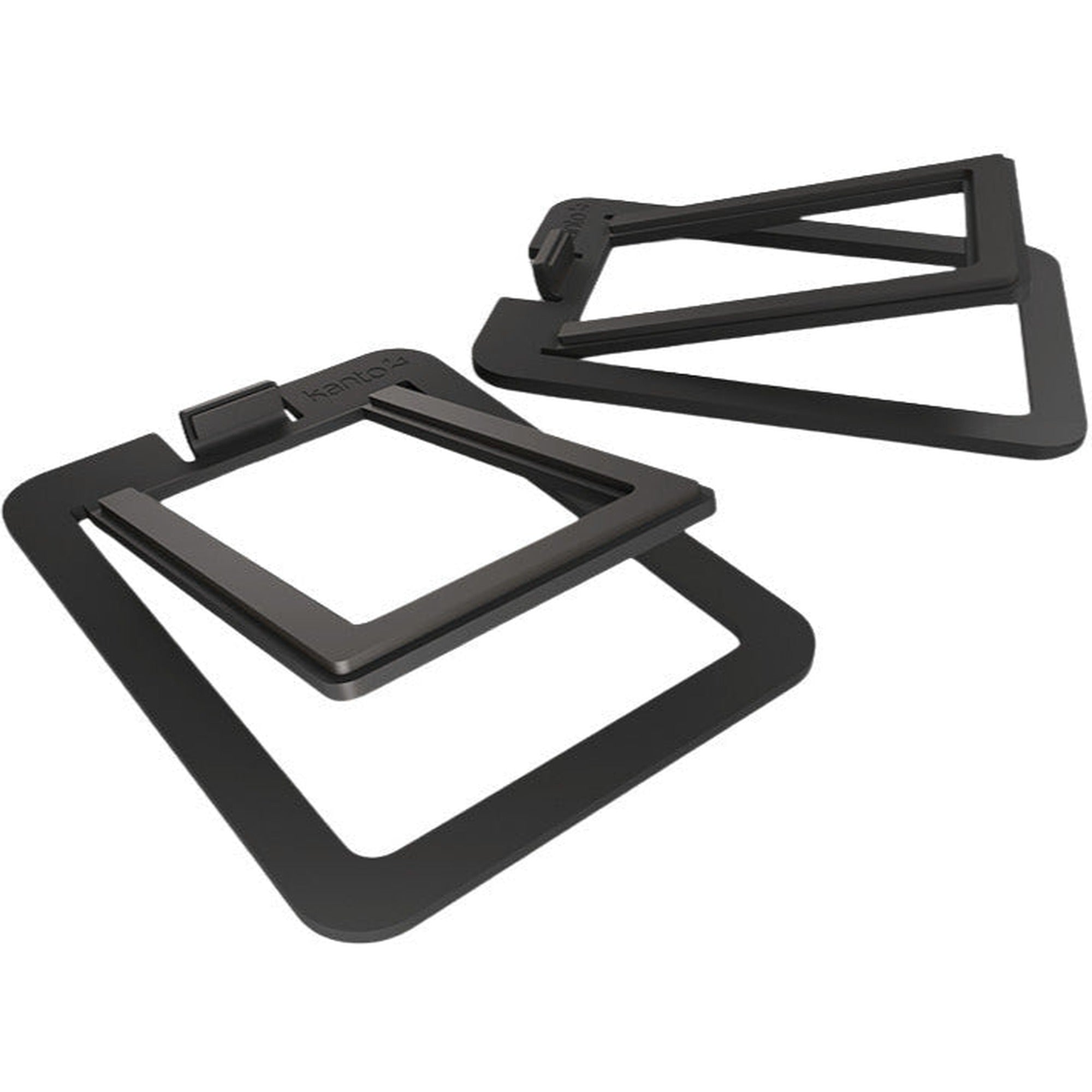 Kanto Audio S2 desktop speaker stands, in black