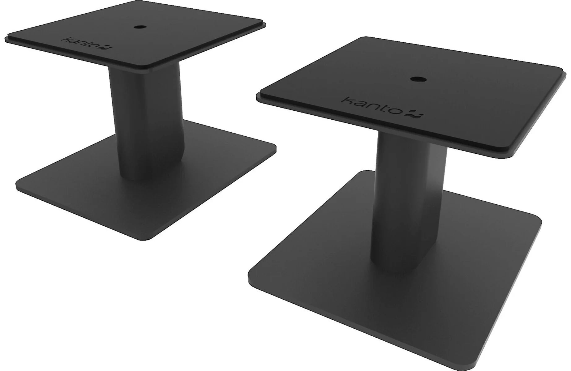 Kanto Audio SP6HD 6" Desktop Speaker Stands in black, lifestyle