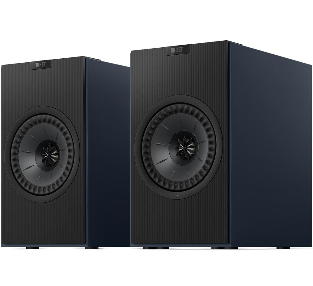 KEF Coda W active bookshelf speakers, detail view.