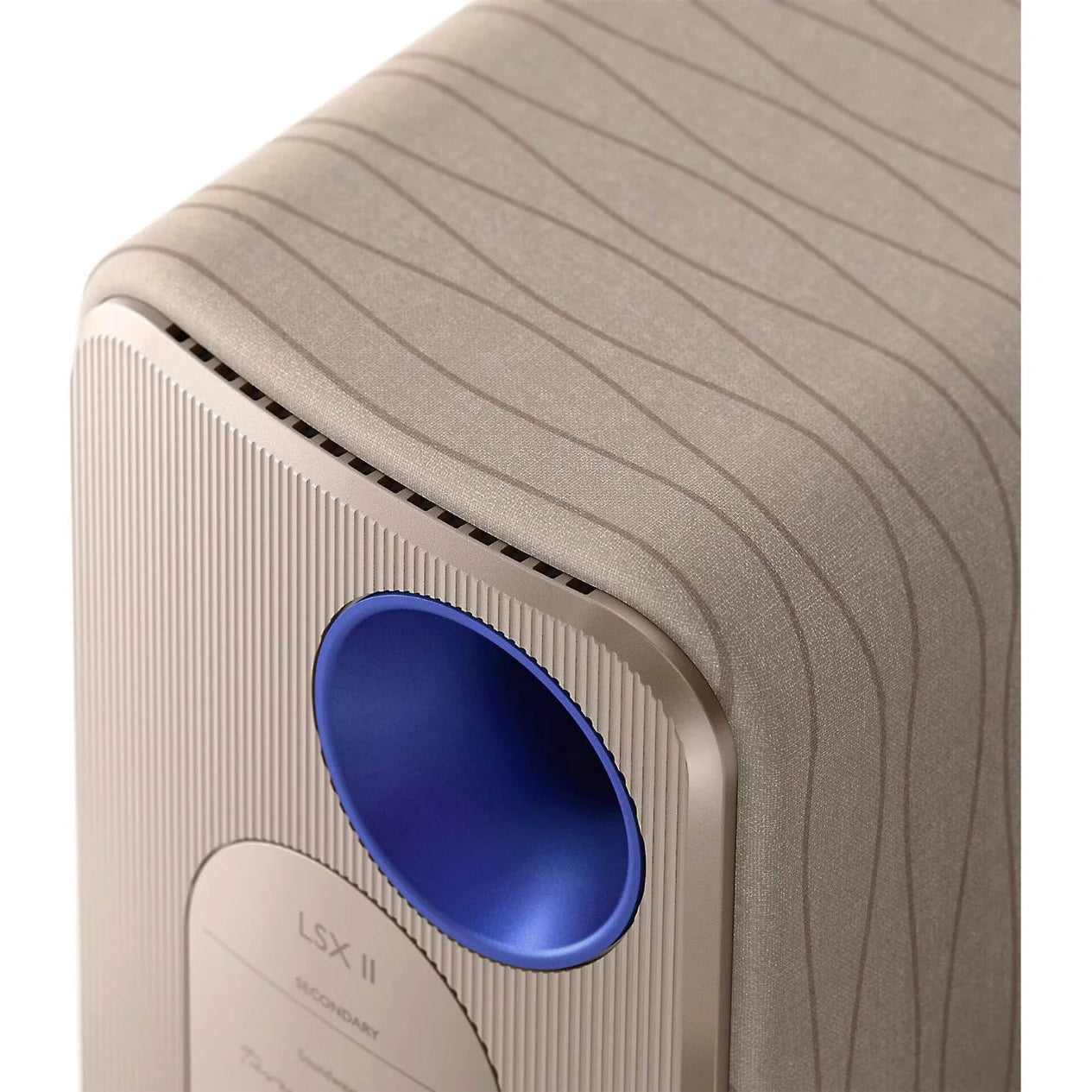 KEF LSX II, active bookshelf speakers, lifestyle, carbon black