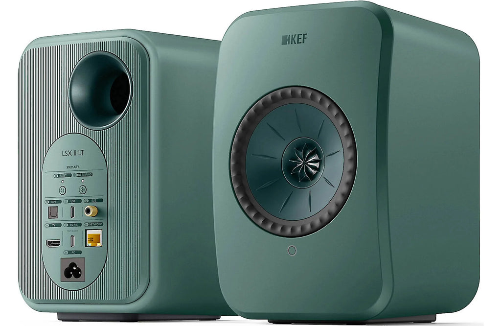 KEF LSX II LT active wireless bookshelf speakers