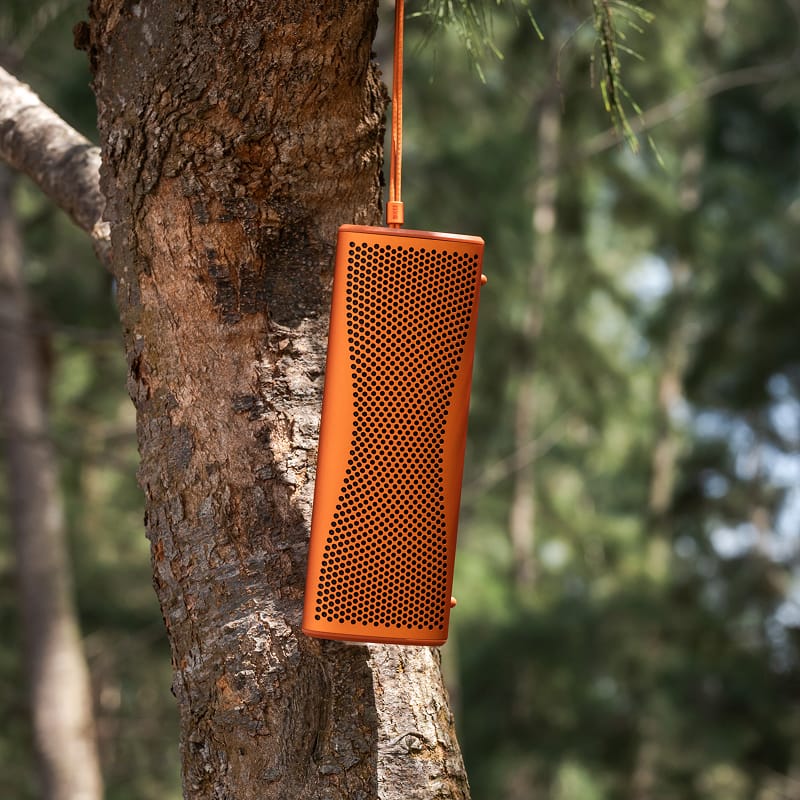 KEF Muo portable speakers, lifestyle shot 3