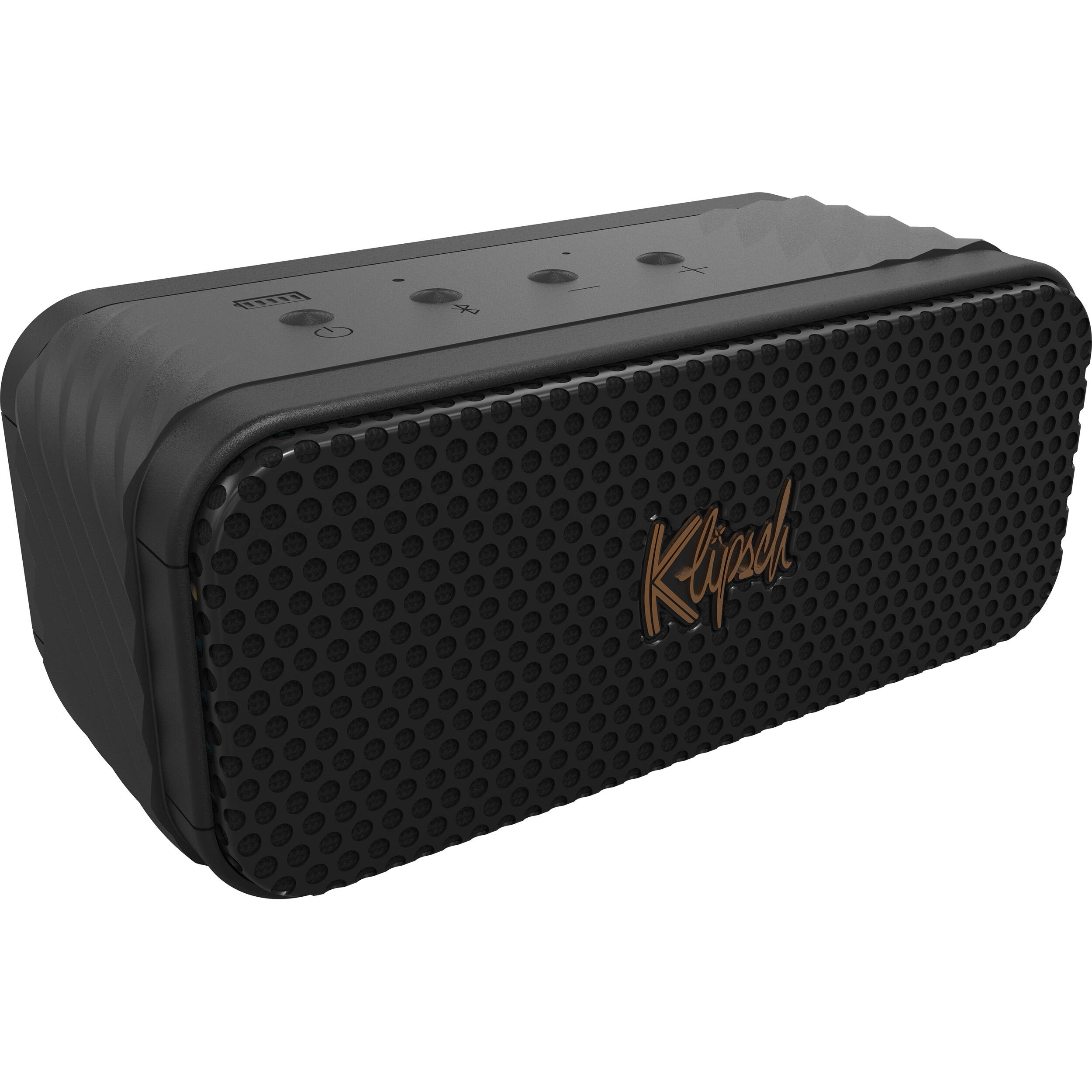 Klipsch Nashville portable speakers, black top view