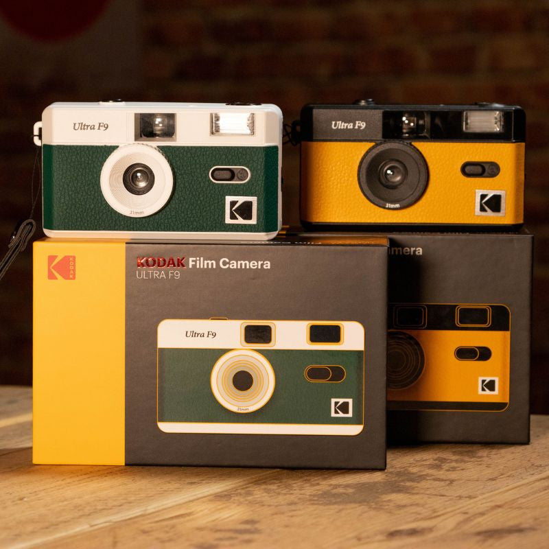 Kodak Ultra F9 Reusable Camera, detail view.