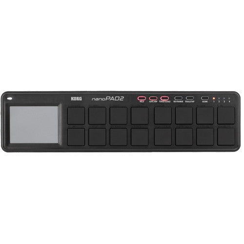 Korg NanoPad2 midi controllers, black
