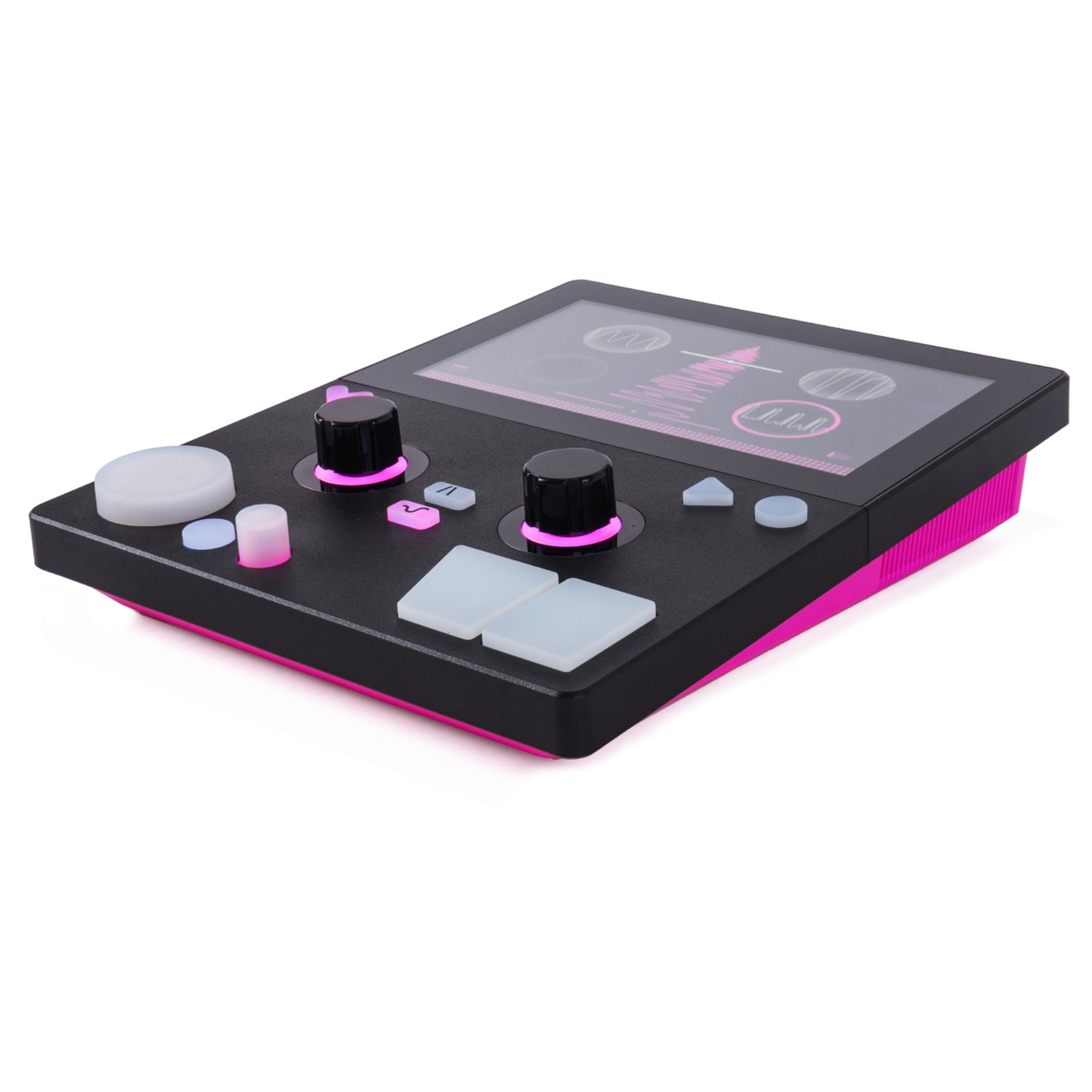 LOVE Synthesizers First Love, Pink, 45-degree view