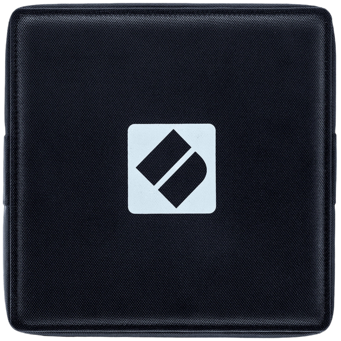 Overhead view of Novation Launchpad Pro hard case in black, designed for protecting studio equipment during transport.