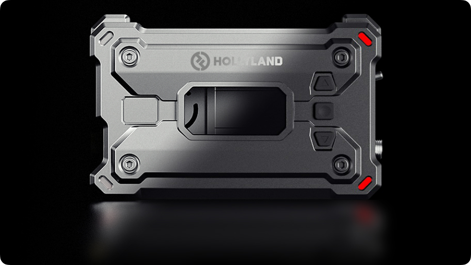 Hollyland Pyro S wireless video transmitter with magnesium casing, compact professional wireless video system for cameras and monitors.