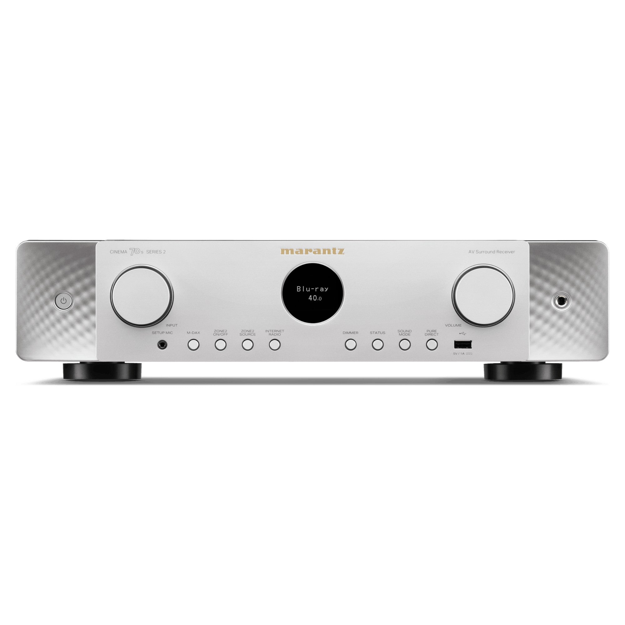 Marantz CINEMA 70s Series 2, Silver Gold, front