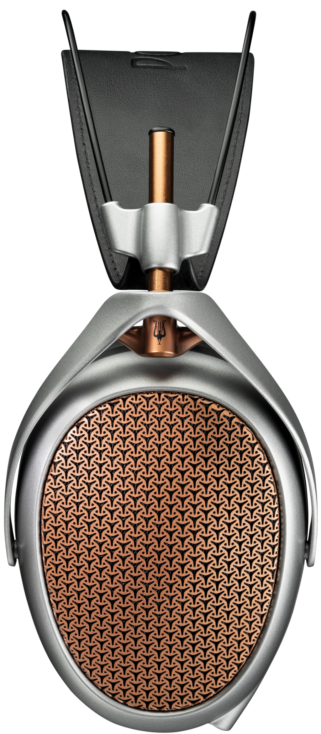 Meze Audio Poet wired headphones with sleek design and cushioned ear cups, shown in a transparent background image.