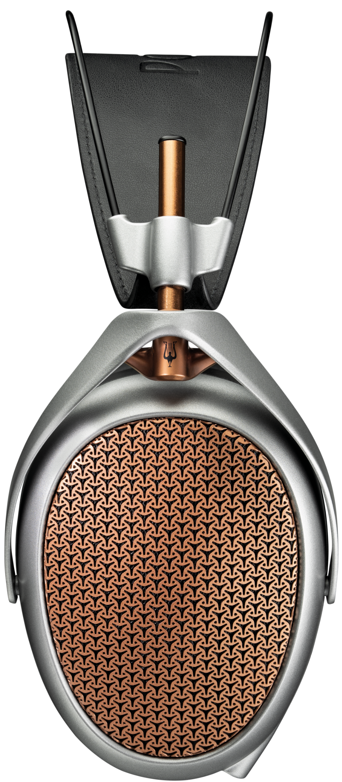 Meze Audio Poet wired headphones with sleek design and cushioned ear cups, shown in a transparent background image.