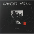 Black vinyl LP of Mitski's Laurel Hell album by Dead Oceans, featuring the record sleeve with album artwork.