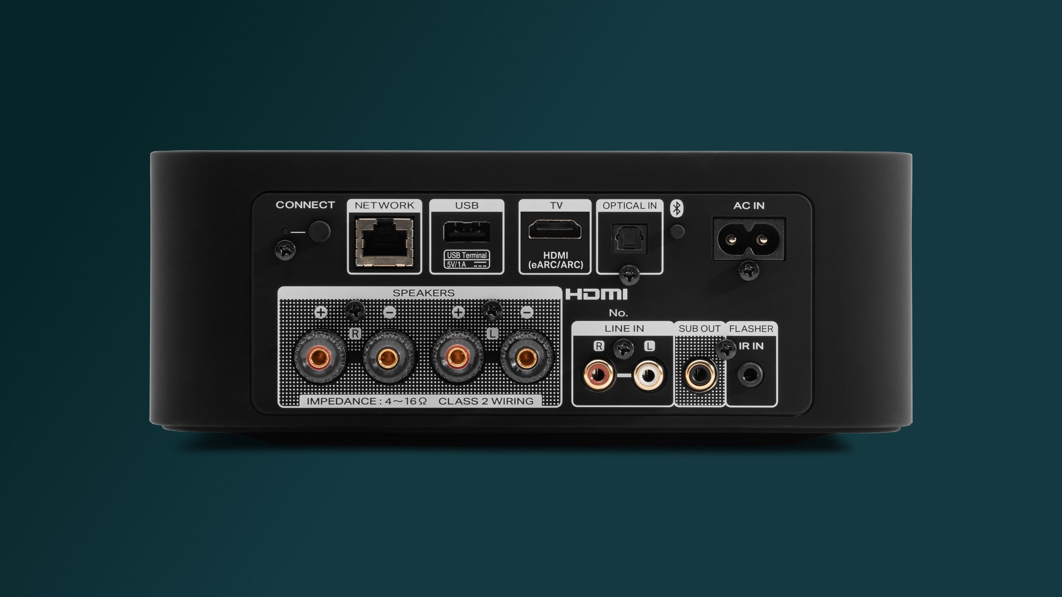 Marantz MODEL M1 music streamer connected to desktop with setup helper interface visible in the image.