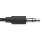 myVolts MIDI 5-Pin DIN Type A - 3.5mm TRS Breakout Cable 15cm, in black