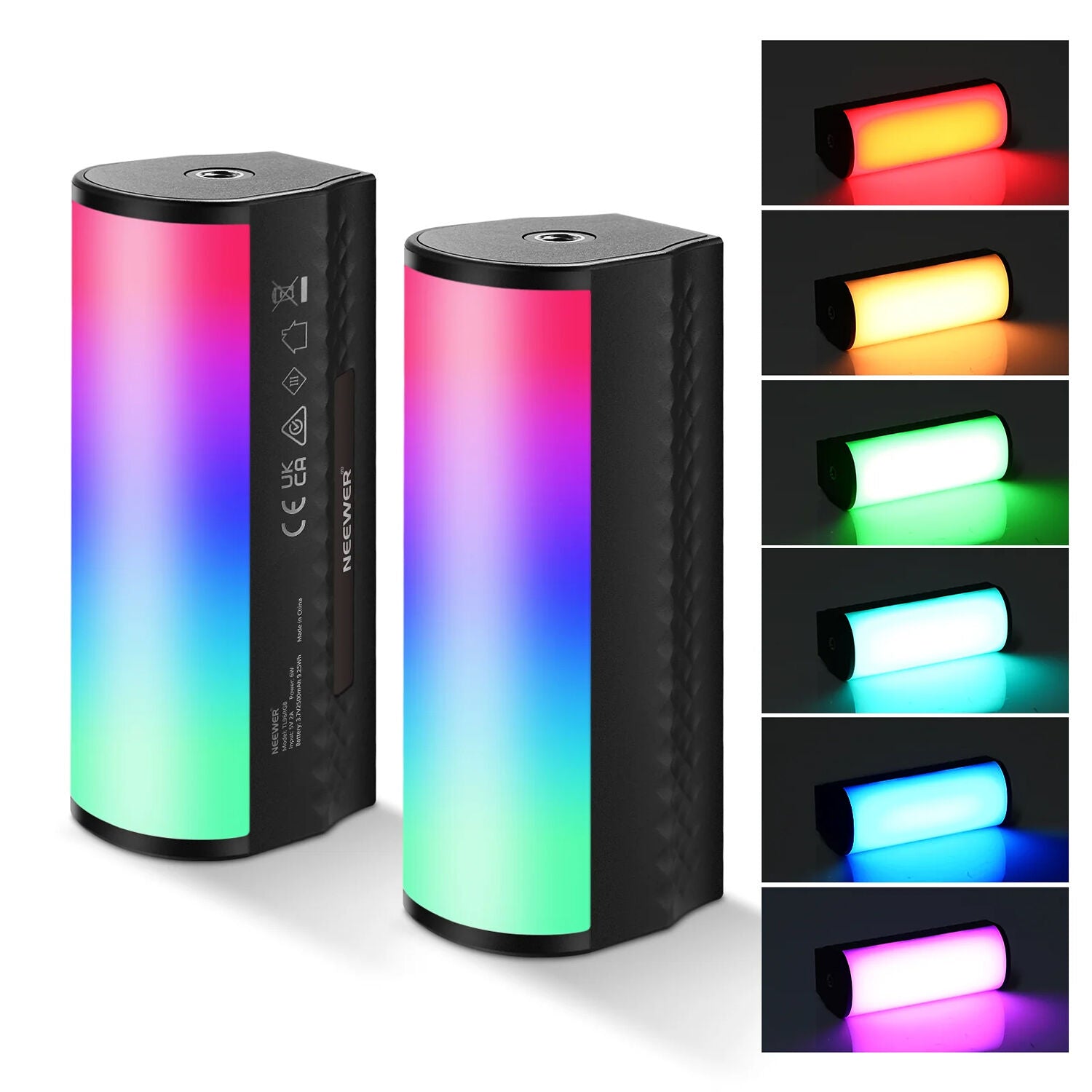 Neewer TL96 RGB light stick, alternate view 2