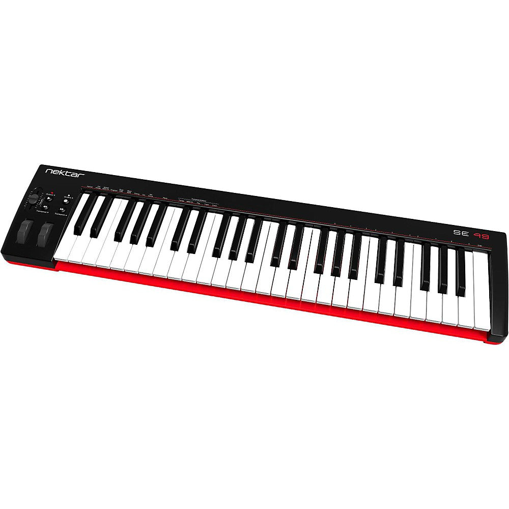Nektar SE49 MIDI keyboard, controls detail