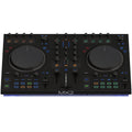 Native Instruments Traktor MX2 DJ controller with dual jog wheels, mixer controls, and built-in sound interface for professional DJing.