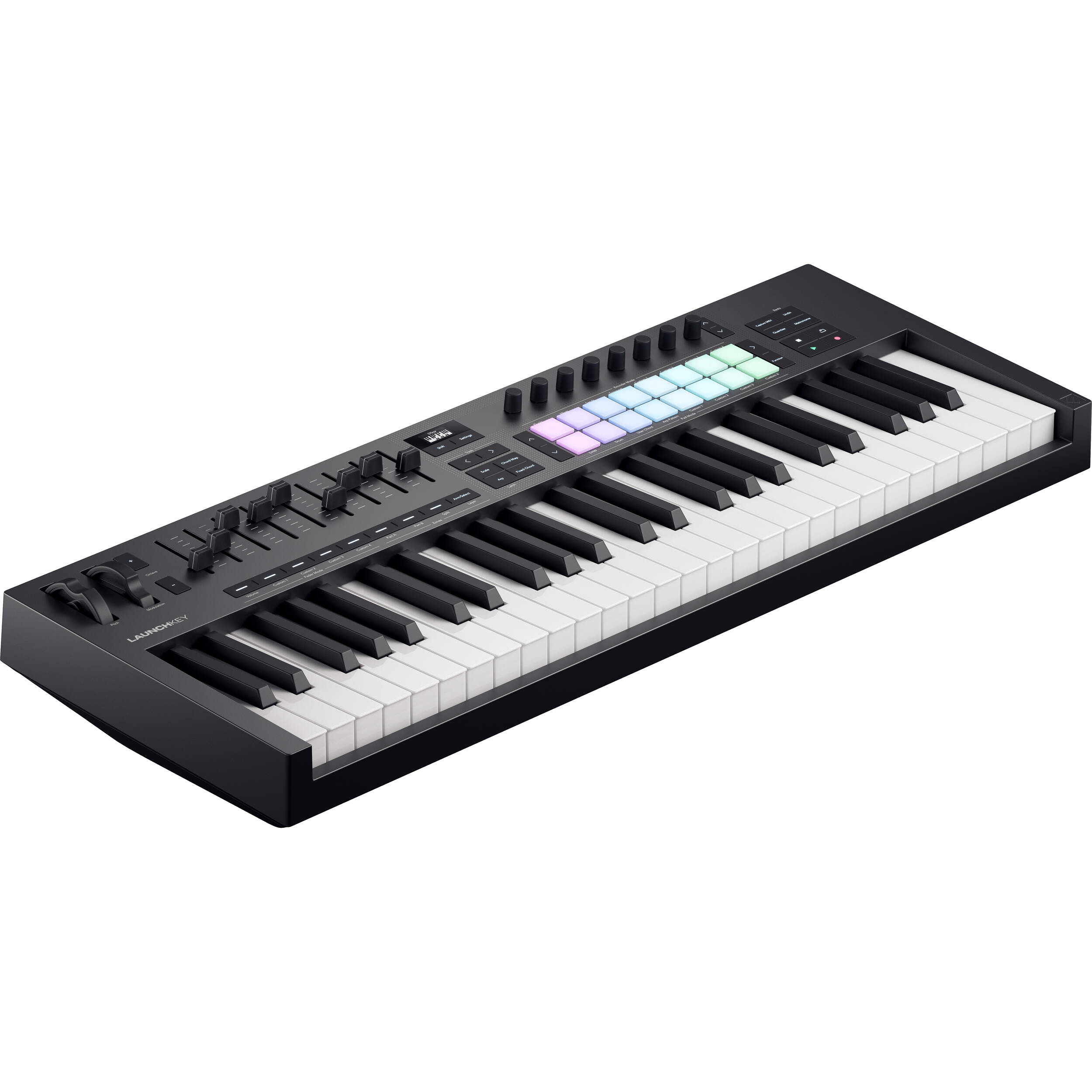 Novation Launchkey 49 MK4 MIDI keyboard, in black