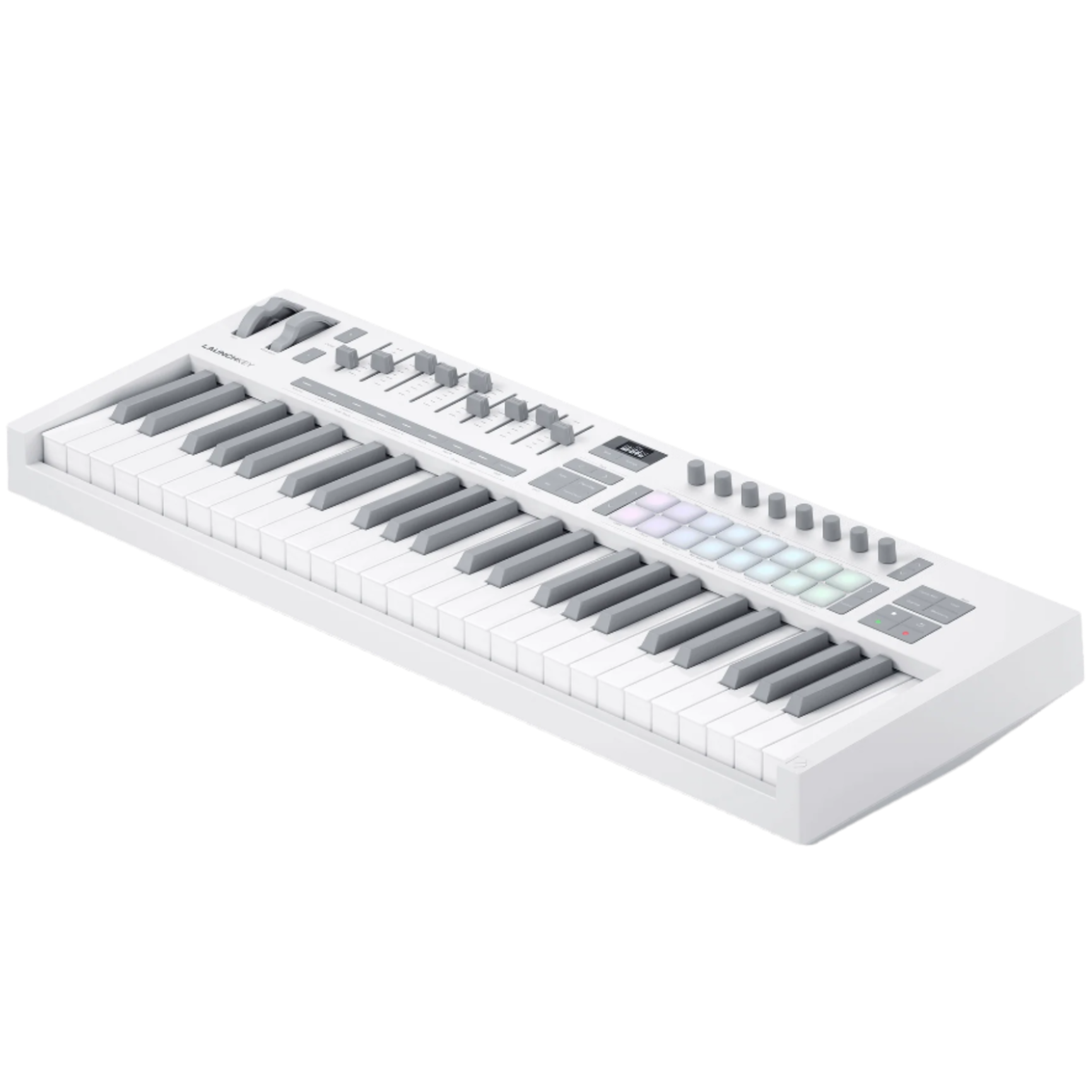 Novation Launchkey 49 MK4 MIDI keyboard, in white