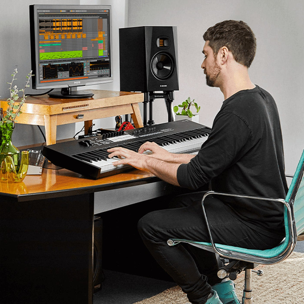 Novation Launchkey 88 MK4 in a home studio setup