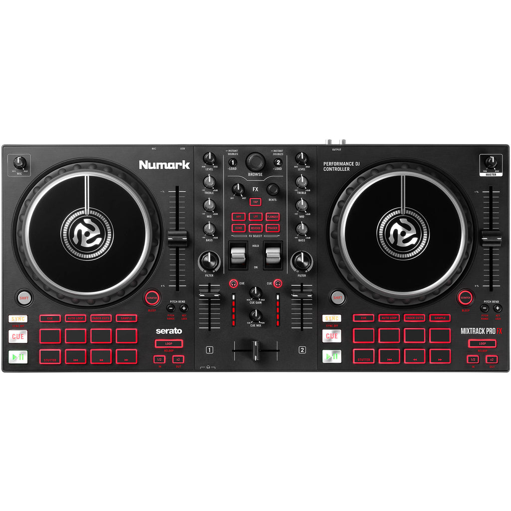 Numark Mixtrack Pro FX DJ controller, view 3