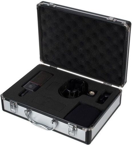 Austrian Audio OC18 condenser studio microphone set with multiple microphones and accessories for professional recording.