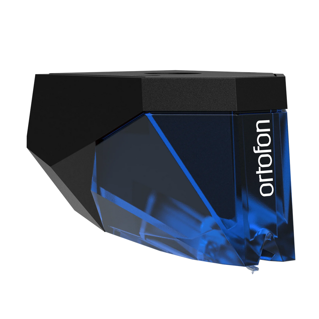 Ortofon 2M Blue Cartridge, angled right