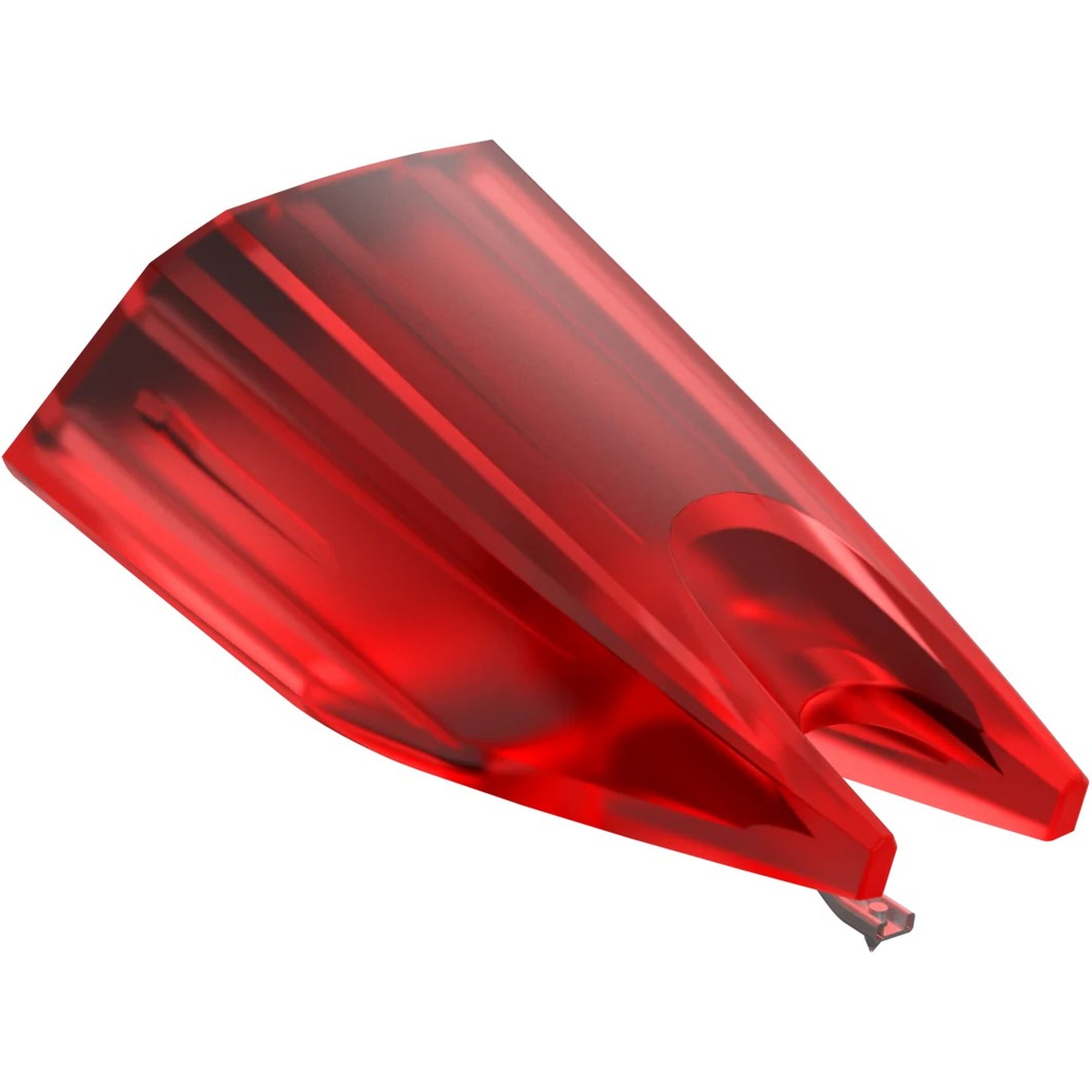 Ortofon Concorde Music Red turntable stylus with red cartridge and stylus tip, designed for high-quality vinyl playback.