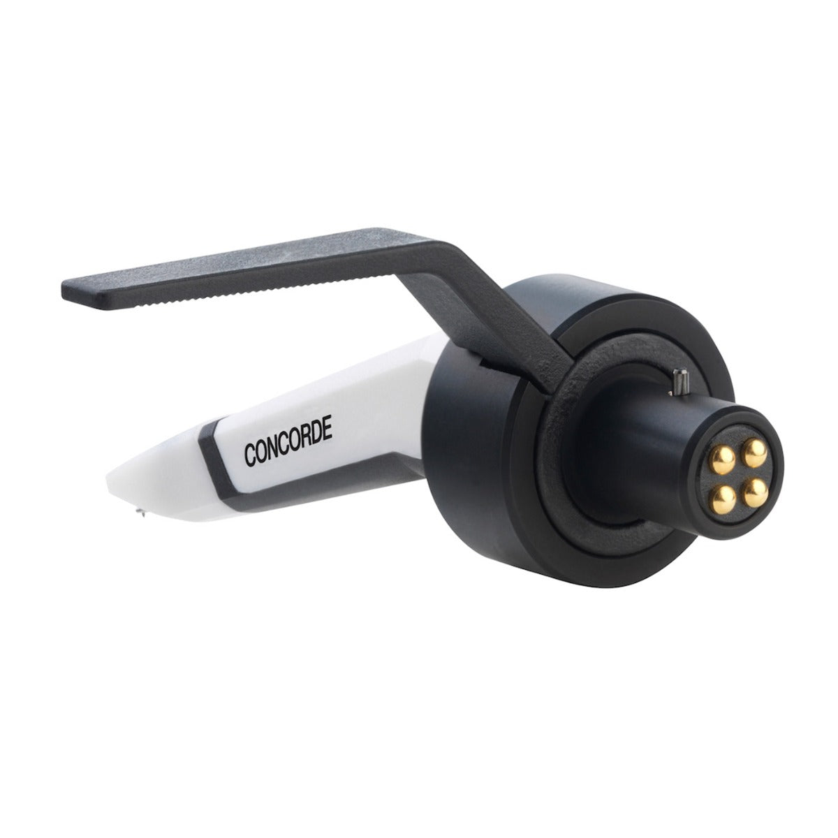 Ortofon Concorde Scratch MK2 turntable cartridge with stylus for DJ and scratch mixing on a turntable.