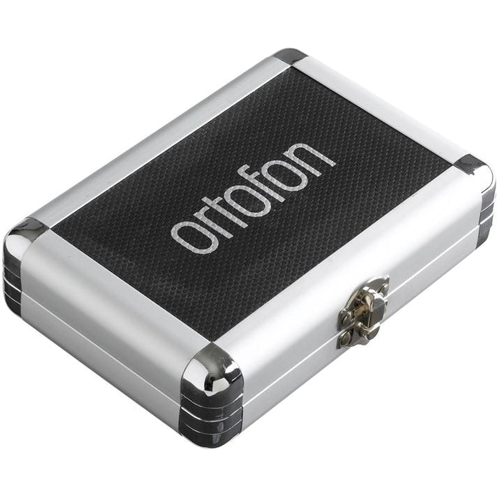Ortofon Flight Case for Concorde MK2 cartridge accessories, sturdy protective storage case with foam interior for DJs.