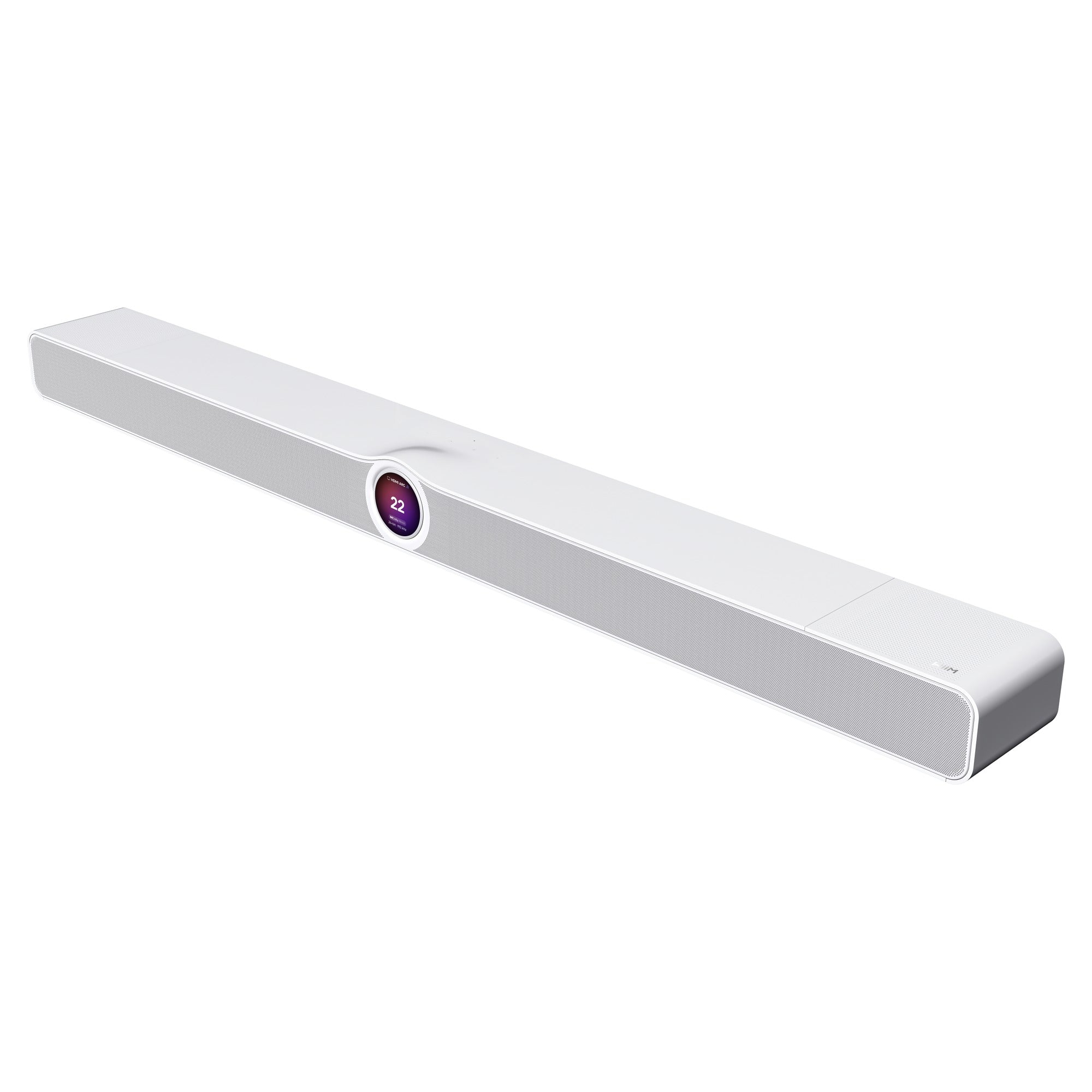 WiiM Bar soundbar in Matte White