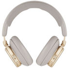 Bang & Olufsen Beoplay H100 wireless headphones with sleek design, shown in a front packshot with hourglass Sand color.