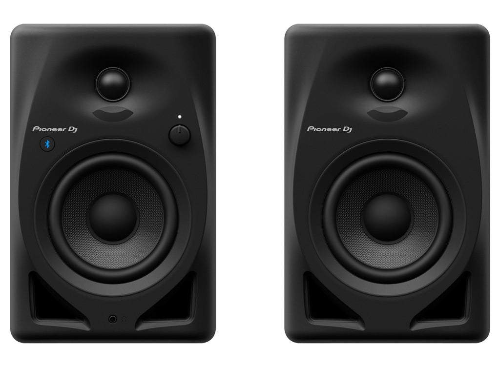 Pioneer DM-40D-BT desktop speakers, front view