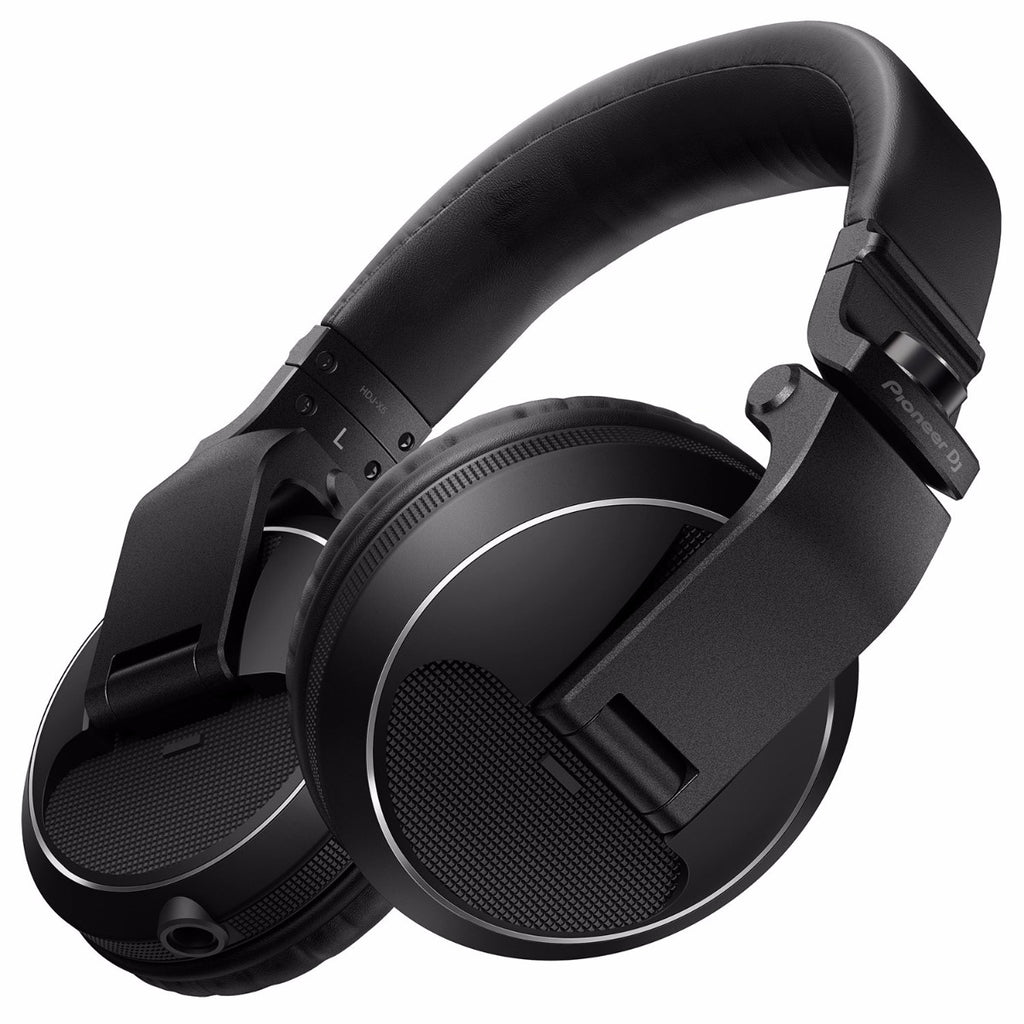 Pioneer HDJ-X5 DJ headphones, in black