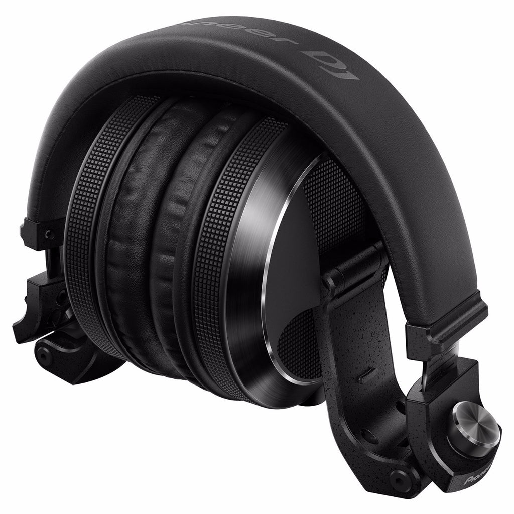 Pioneer DJ HDJ-X7 professional DJ headphones with over-ear design, black color, and padded ear cups for comfortable listening.