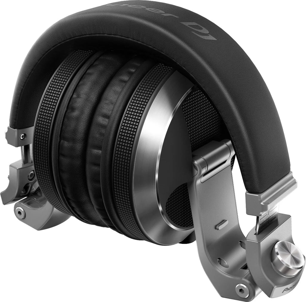 Pioneer DJ HDJ-X7 professional DJ headphones with large ear cups and padded headband, black design