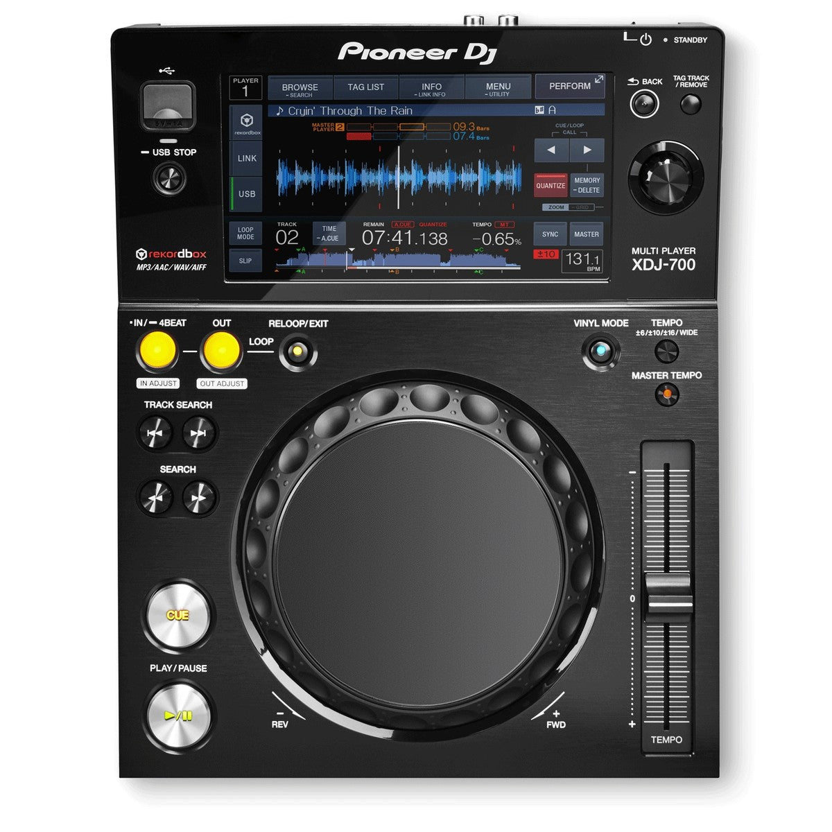 Pioneer DJ XDJ-700 DJ media player, view 2