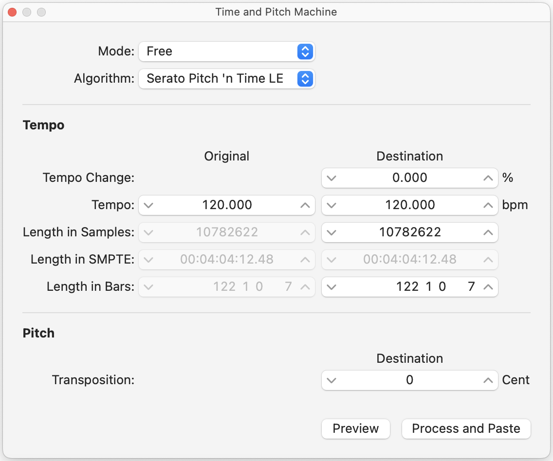 Serato Pitch ´n Time LE
