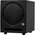 PreSonus Eris SUB 8 BT 2nd Gen subwoofer in black, rear view
