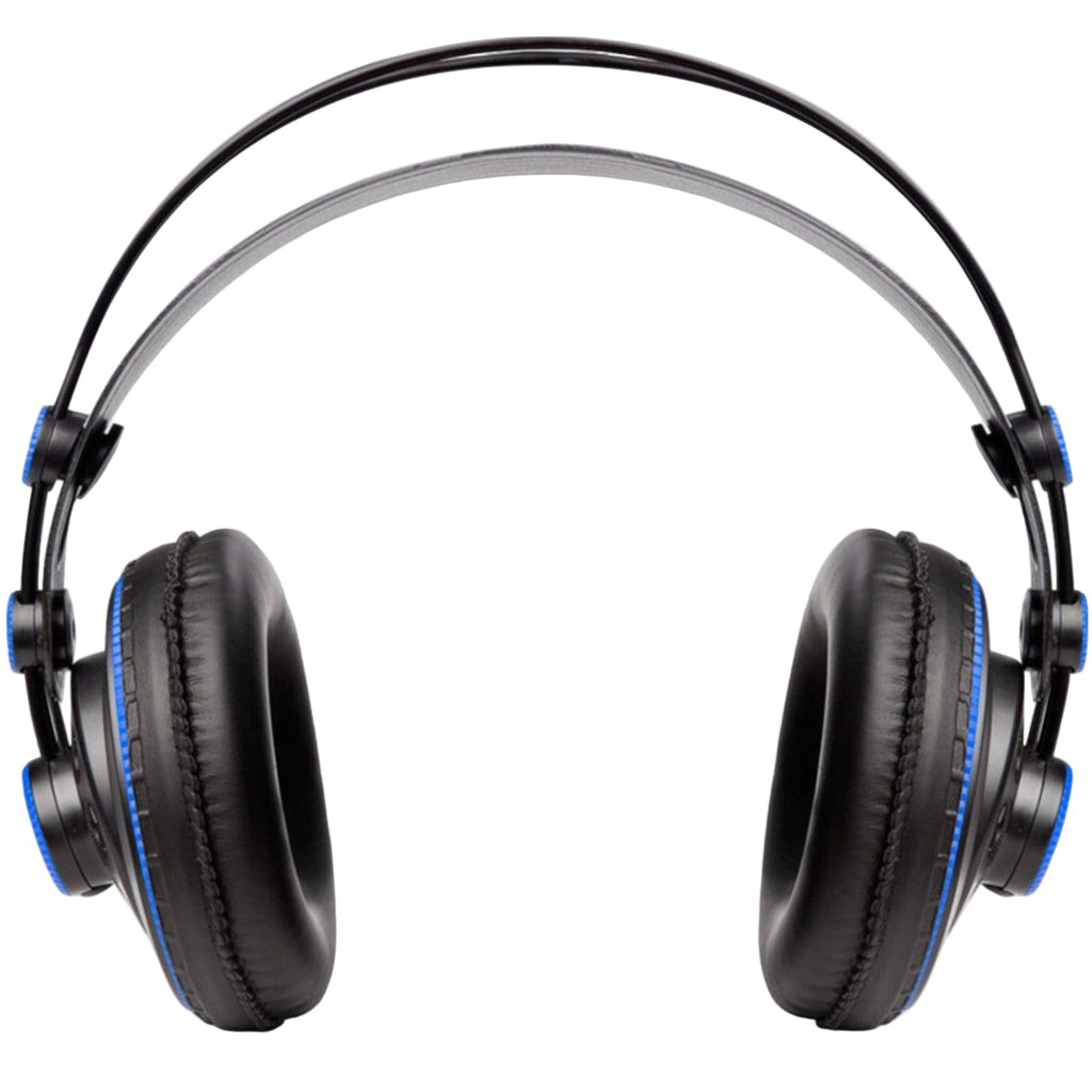 PreSonus HD7 studio headphones, front view.