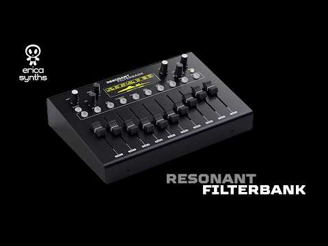 Erica Synths Resonant Filterbank intro video