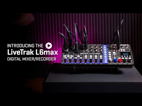 Zoom LiveTrak L6max