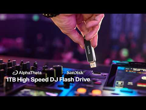 AlphaTheta SanDisk 1TB DJ Flash Drive