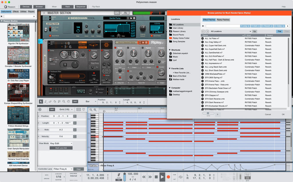 Reason Studios Reason+