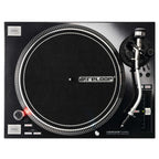 Reloop RP-7000 MK2 DJ turntable, black, top view