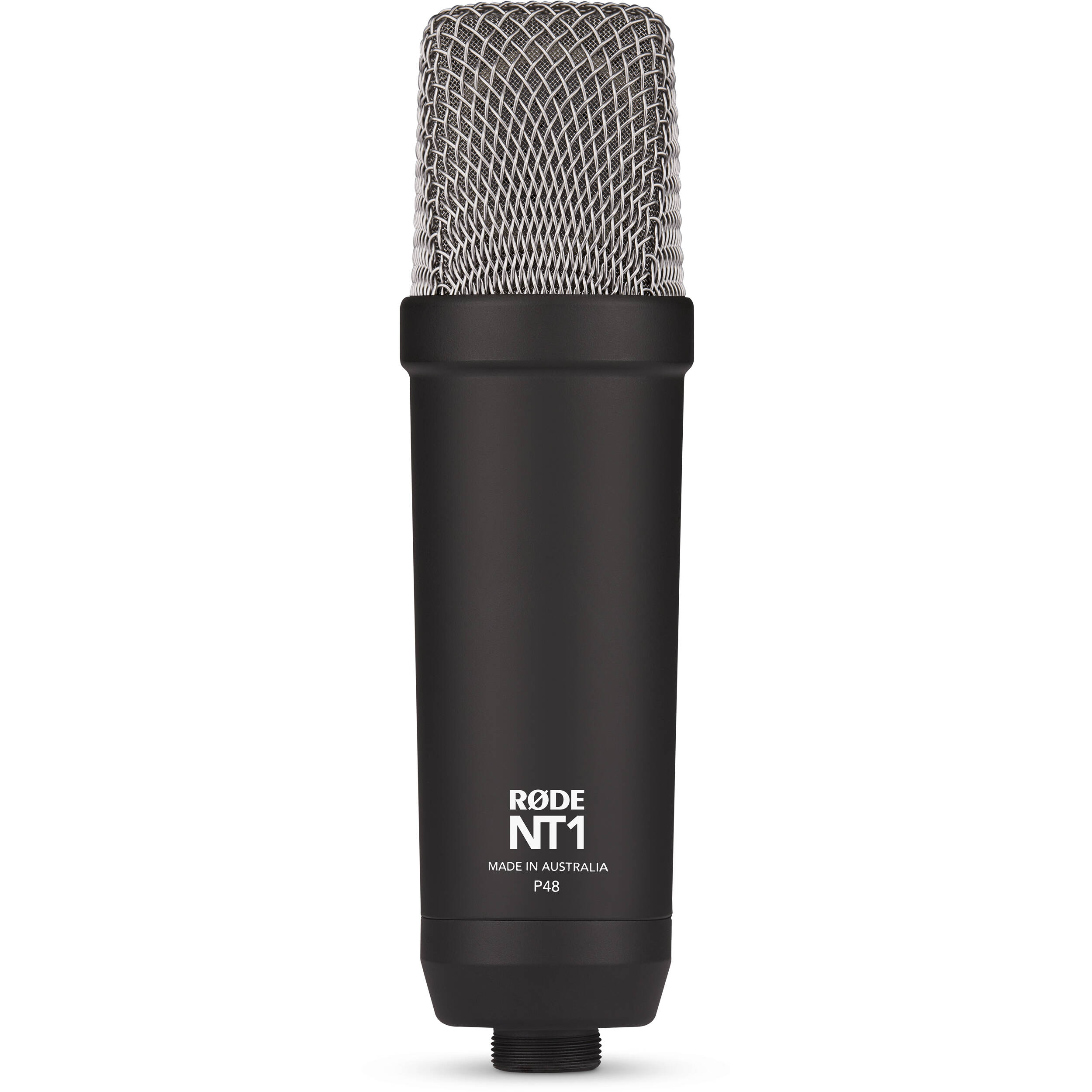 Rode NT1 Signature Series condenser microphone, in black
