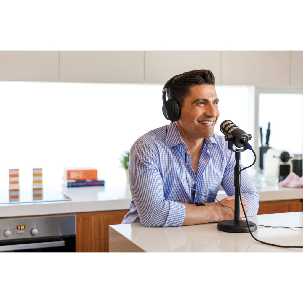Rode PodMic dynamic microphone in black