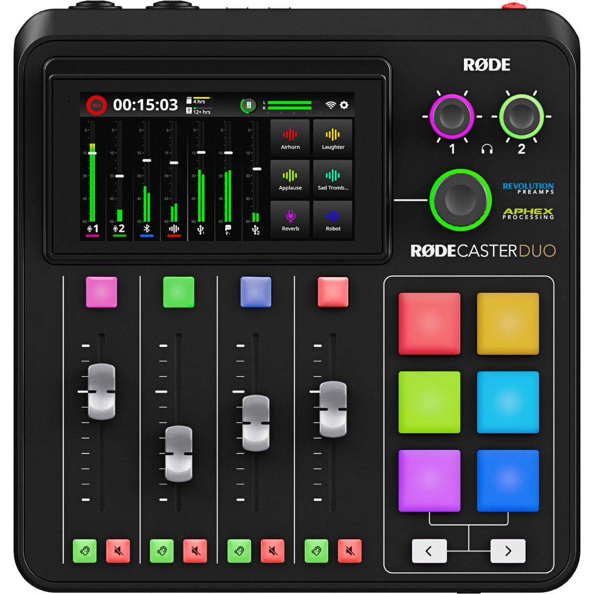 Rode RodeCaster DUO audio interface, view 2