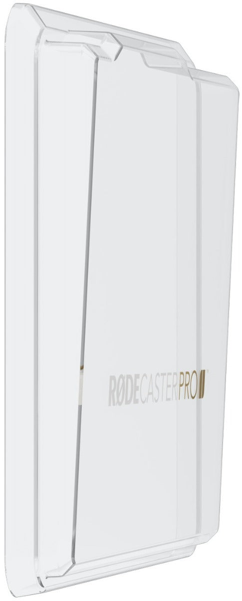Rode RodeCover 2 for Rode RodeCaster Pro II, protective cover shown from a three-quarter right view.